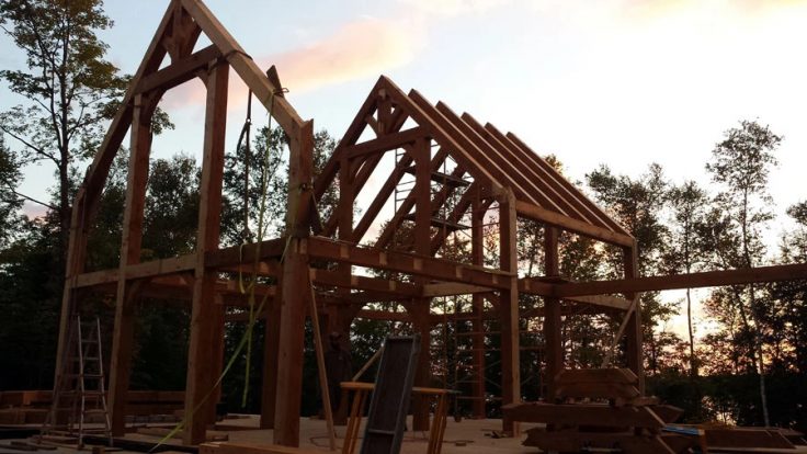 Presque Isle, WI | Custom Home | Custom Timber Frames