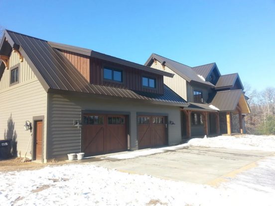 Hudson, WI | Rustic White Pine Home | Custom Timber Frames