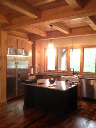 Hudson, WI | Rustic White Pine Home | Custom Timber Frames