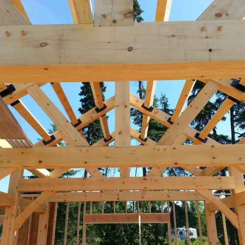 77885 Timber Frame Kenai Alaska | Timber Frame Home | Custom Timber Frames