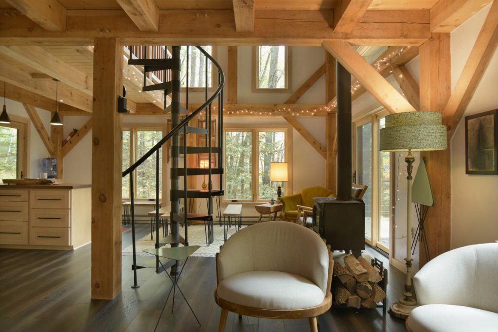 Custom Cozy Cabin | Custom Timber Frames
