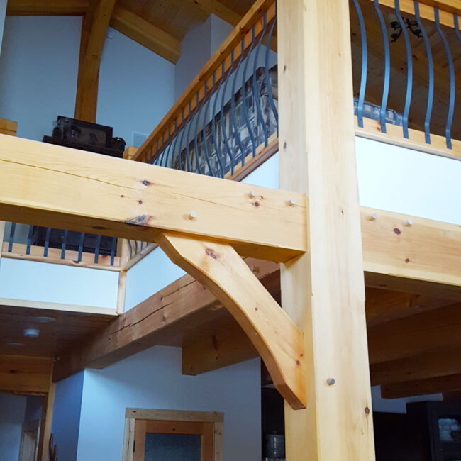 Chetek, WI | Post and Plate Design | Custom Timber Frames