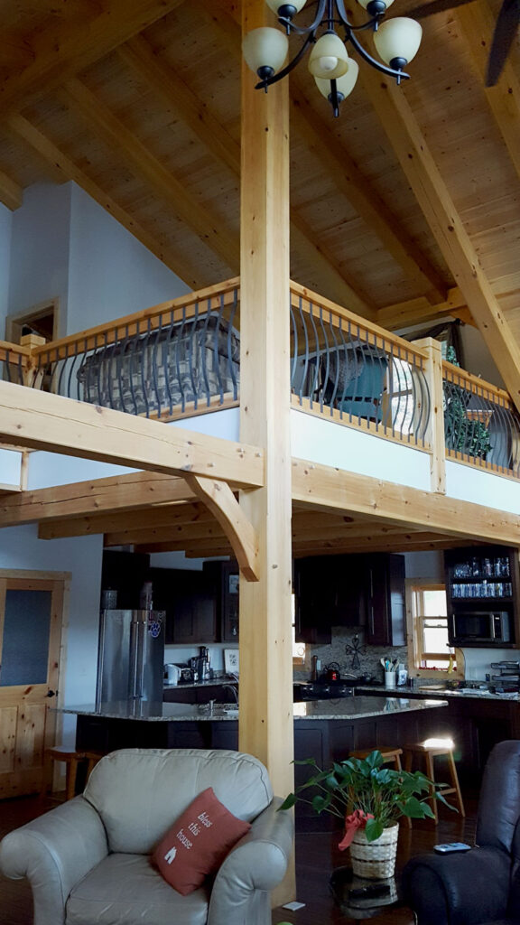 Chetek, WI | Post and Plate Design | Custom Timber Frames