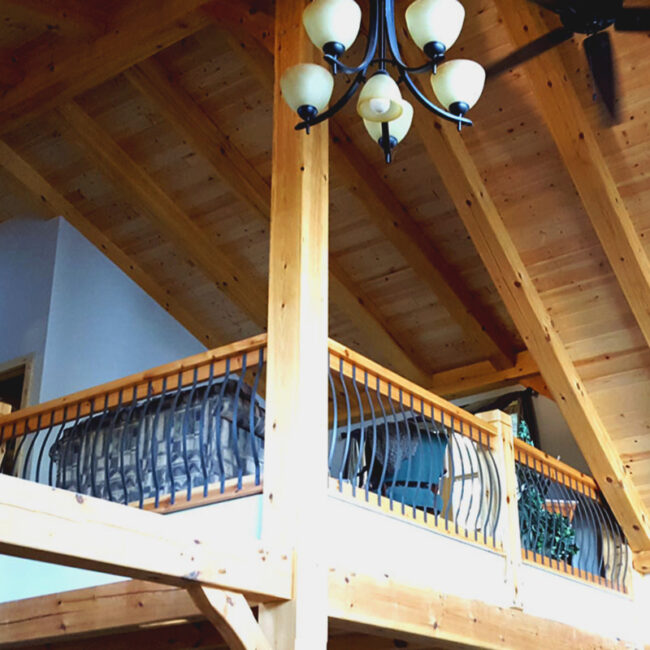Chetek, WI | Post and Plate Design | Custom Timber Frames