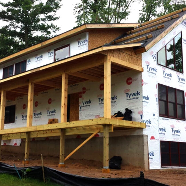 Chetek, WI | Post and Plate Design | Custom Timber Frames